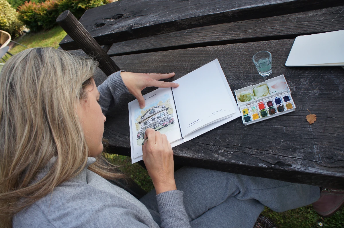 Art workshop: Sketch Mergozzo
