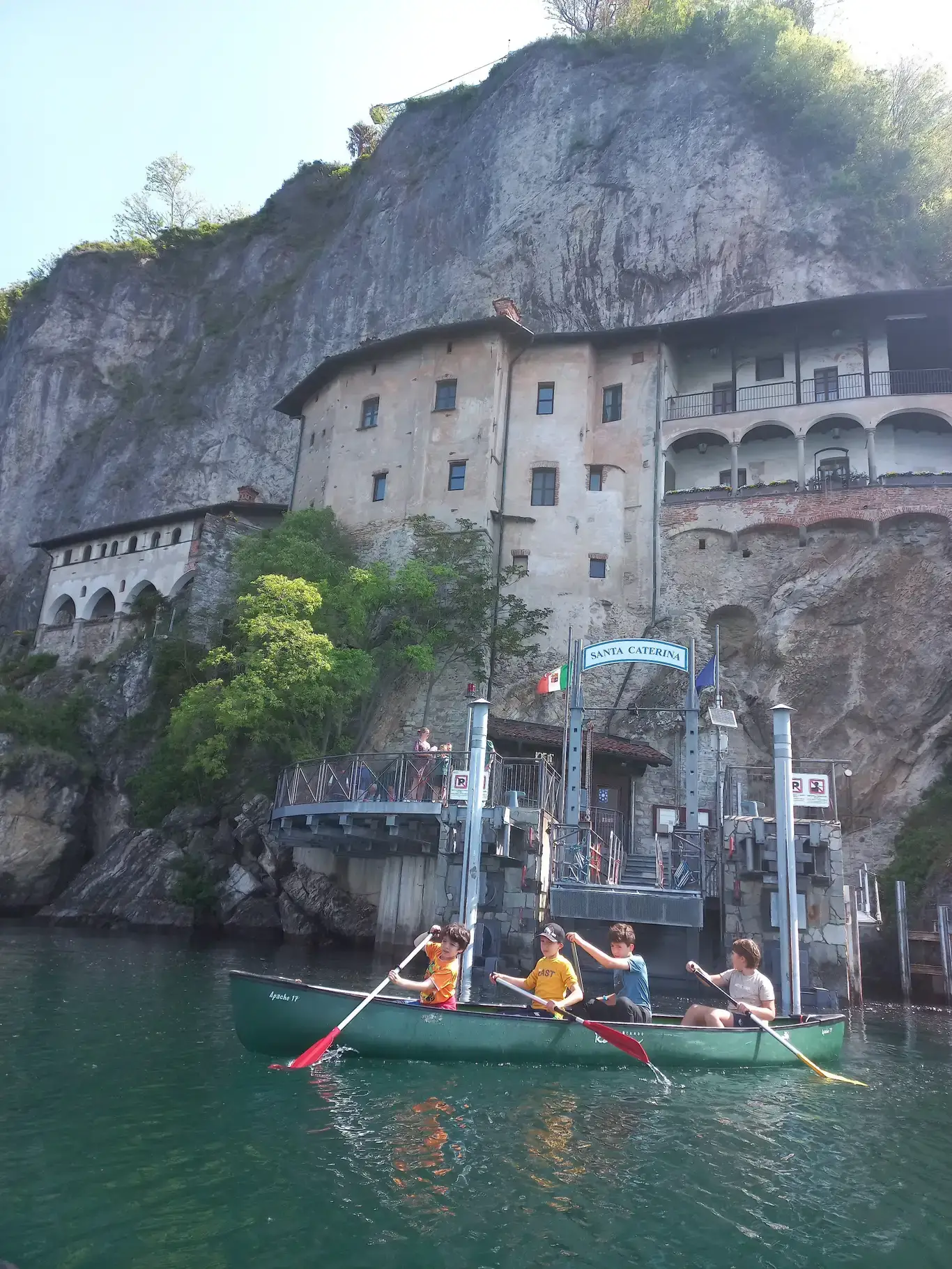 Tour in canoa canadese a Santa Caterina sul Lago Maggiore - Transfer boat taxi Baveno/Stresa thumbnail 4
