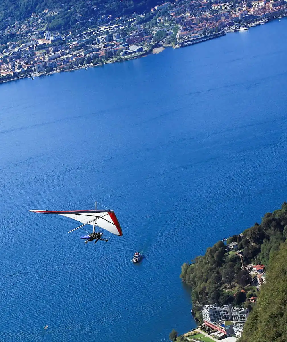 Volo in parapendio tandem a Laveno-Mombello