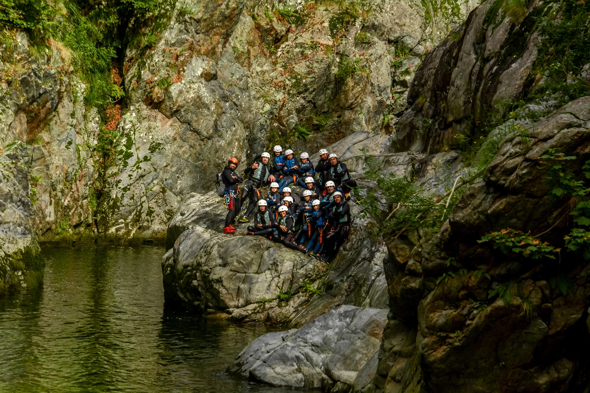Family Canyoning Adventure on the Sermenza Stream thumbnail 2