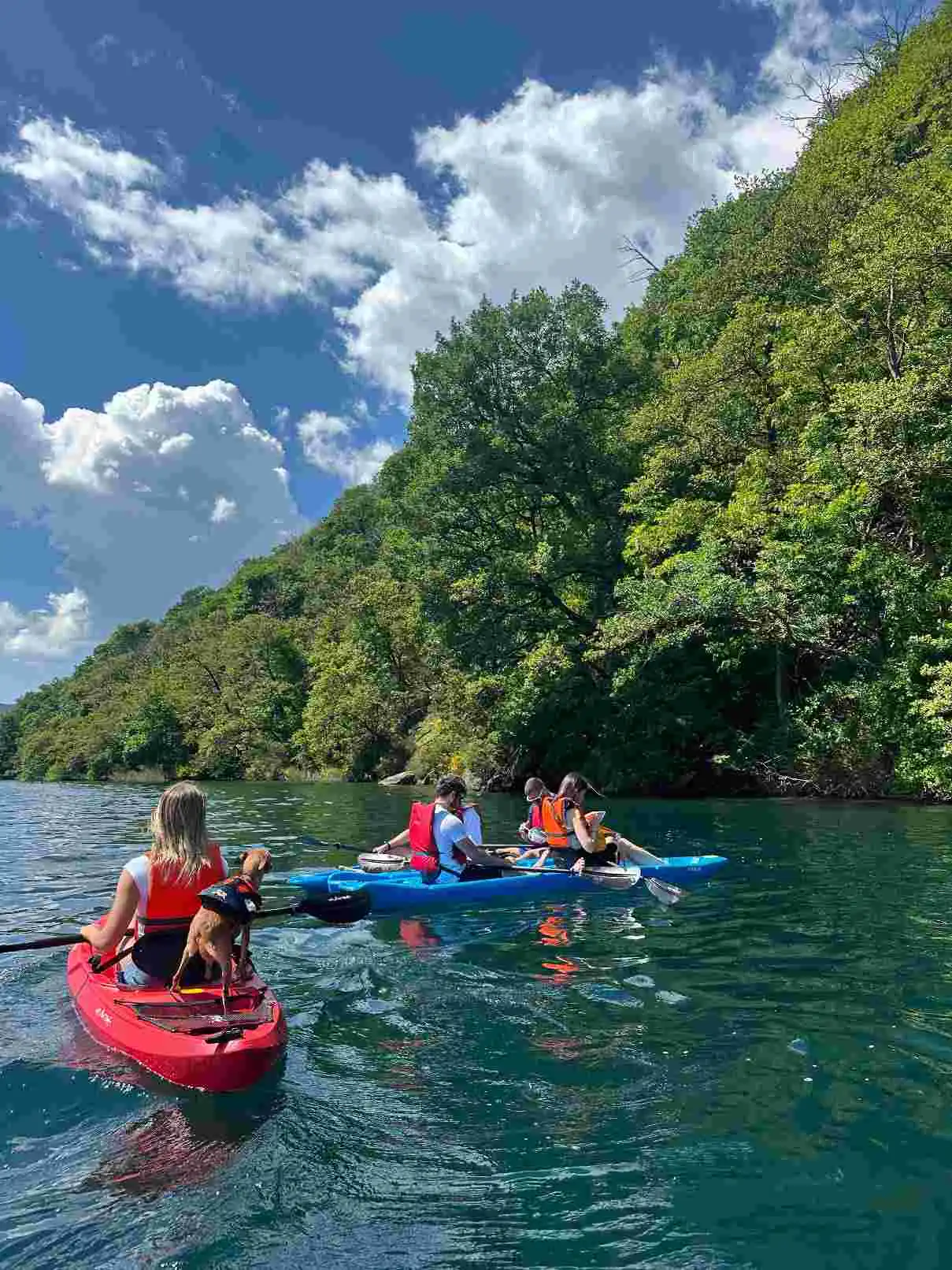 Kayak/SUP experience at the Qualba waterfalls – Lake Orta