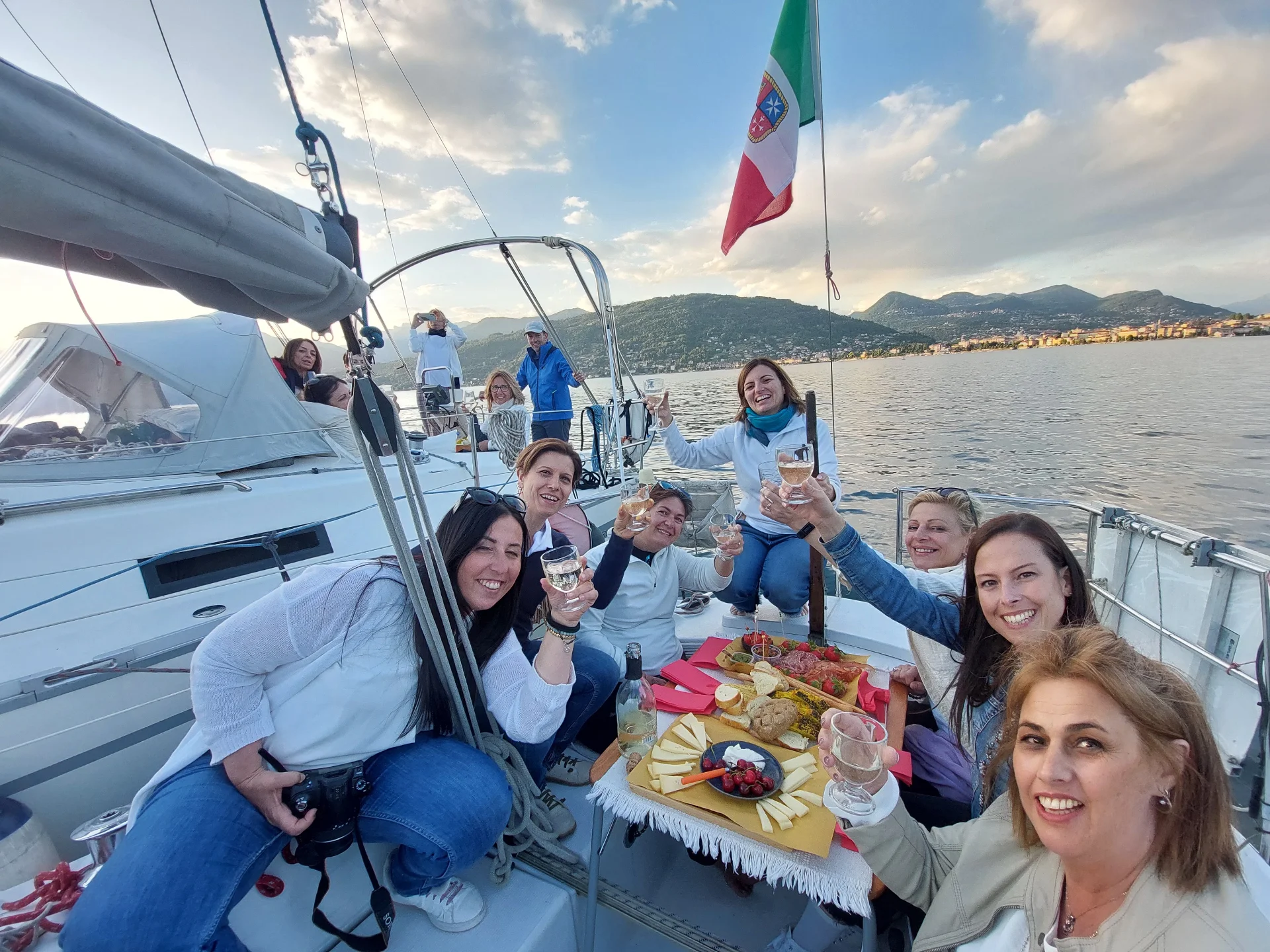 Sunset Sailing Aperitivo on Lake Maggiore with Live Music - Private Experience thumbnail 2