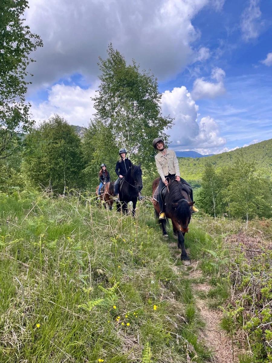 Horseback Riding in the Mountains around Lake Maggiore